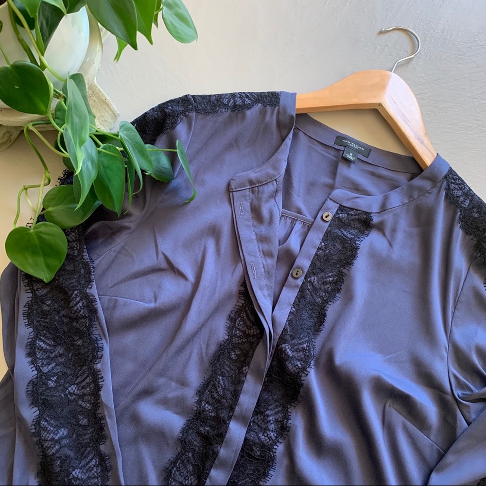 Ann Taylor Lace Blouse